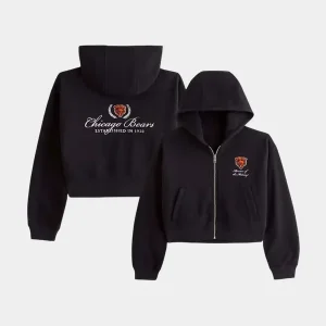 Abercrombie Bears YPB On The Go 6AM Full-Zip Hoodie