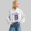 Abercrombie Buffalo Bills Funnel Neck Sweatshirt