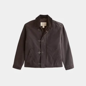 Abercrombie Canvas Fireman Clasp Jacket