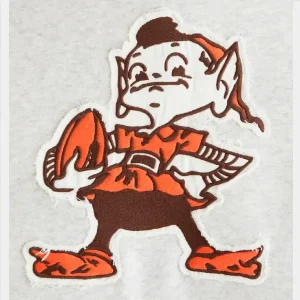 Mens-Cleveland-Browns-Abercrombie-Fitch-Gray-Popover-Hoodi