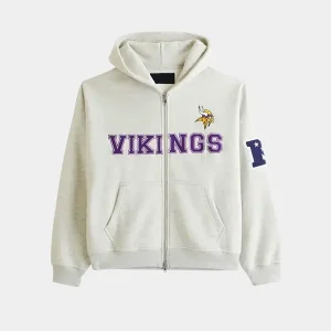 Abercrombie Vikings Zip-Up Hoodie