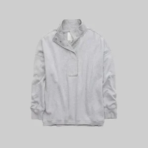 Aerie-Getaway-Quarter-Snap-Sweatshirt-Grey.