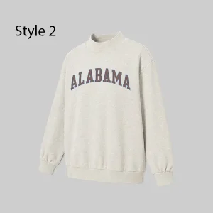 Alabama-Crimson-Tide-Womens-Monroe-Mock-Neck-Sweatshirt-Oatmeal