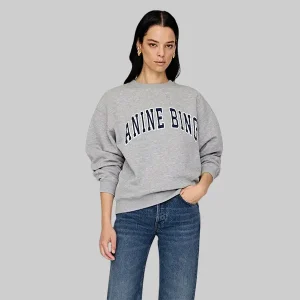 Anine-Bing-Grey-Spencer-Sweatshirt
