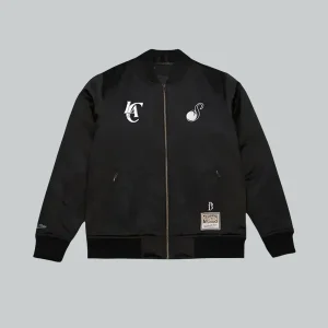 BTS SUGA Clippers Glitch Bomber Jacket