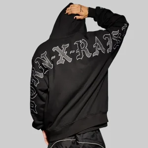 Born-X-Raised-BXR-Jumbo-Arch-Black-Hoodie