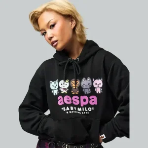 BAPE-x-AESPA-BABY-MILO-SWEATER-HOODIE