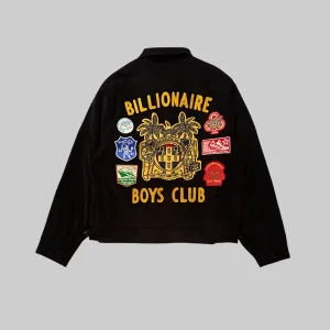 Billionaire-Boys-Club-2026-Aggie-Cord-Black-Zip-Up-Jacket.