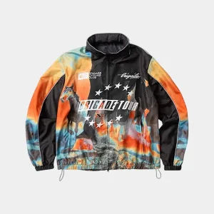 Brigade-Cycling-Club-Zipper-Jacket-Orange