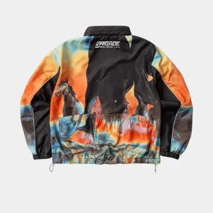 Brigade-Race-Horse-Cycling-Orange-Jacket