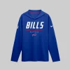 Buffalo Bills Nike Sideline Game On Long Sleeve Hooded T-shirt