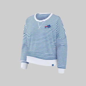 Womens-Fanatics-WhiteRoyal-Buffalo-Bills-Striped-Oversized-French-Terry-Sweatshirt.