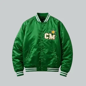 CM Punk Minnesota North Stars Green Jacket
