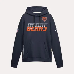 Chicago Bears Nike Sideline Hoodie 2026
