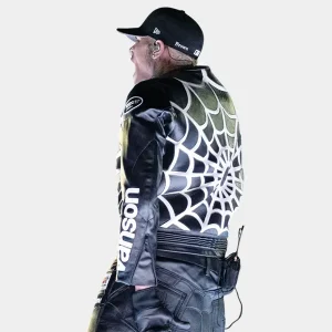 Chris-Brown-Spider-Man-Black-Jacket