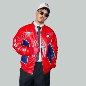 Cristian Andres Spider-Man Leather Jacket
