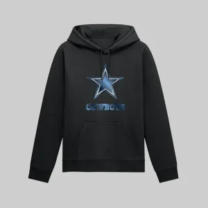 Dallas Cowboys Big & Tall Metallic Mascot Hoodie