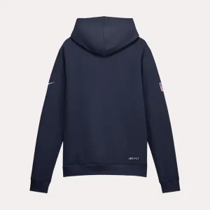 Mens-Nike-Navy-Denver-Broncos-Sideline-Standard-Issue-Top-Prospect-Dri-FIT-Hoodie
