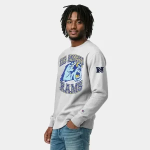 Los-Angeles-Rams-Disney-x-Champion-Sulley-Reverse-Weave-Sweatshirt-Heather-Gray