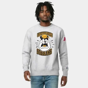 Disney x Champion Steelers Pete Reverse Weave Sweatshirt