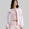 Fanatics x LoveShackFancy Southern California Varsity Jacket