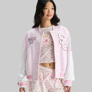 Fanatics x LoveShackFancy Southern California Varsity Jacket