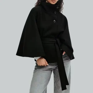 Gina-Tricot-Cape-Jacket-Black