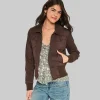 Hollister Twill Zip Up Jacket