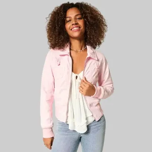Hollister-Twill-Pink-Zip-Up-Jacket