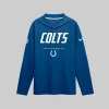 Indianapolis Colts Nike Sideline Game On Long Sleeve Hooded T-shirt