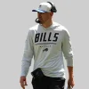 Joe Brady Preseason 2026 Bills Long Sleeve Hooded T-Shirt
