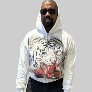 Kanye West Tiger Hoodie