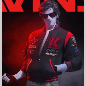 Kavinsky Reborn Varsity Jacket