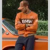 Kith for BMW 2026 Captain Orange Varsity Jacket