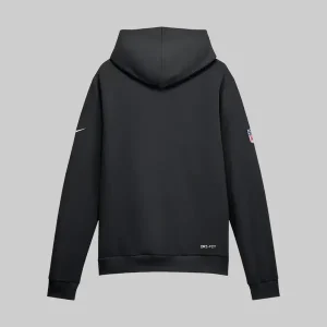 Mens-Las-Vegas-Raiders-Nike-Black-Grey-Sideline-Standard-Issue-Top-Prospect-Dri-FIT-Hoodie