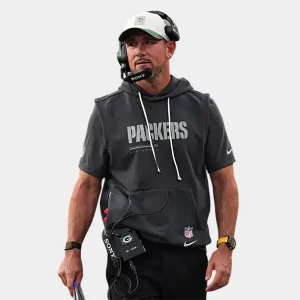 Matt LaFleur Packers Sleeveless Hoodie 2026