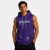 Minnesota Vikings 2026 Sideline Sleeveless Hoodie