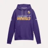Minnesota Vikings Nike Sideline Hoodie 2026