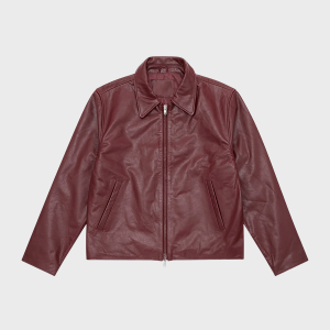 Mutimer Red Leather Jacket