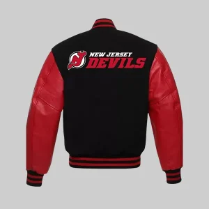 New Jersey Devils Full Snap Jacket