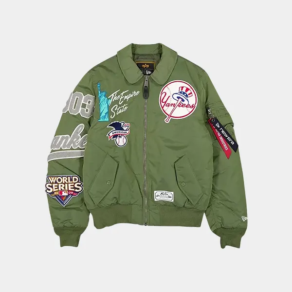 New York Yankees Alpha Industries MA-1 Flight Jacket - Image 7