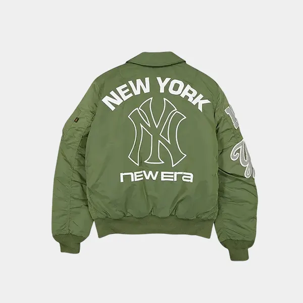 New York Yankees Alpha Industries MA-1 Flight Jacket - Image 8