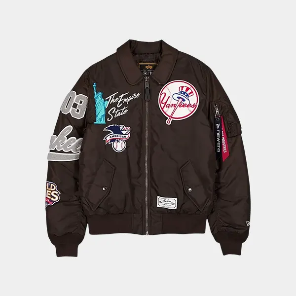 New York Yankees Alpha Industries MA-1 Flight Jacket - Image 9