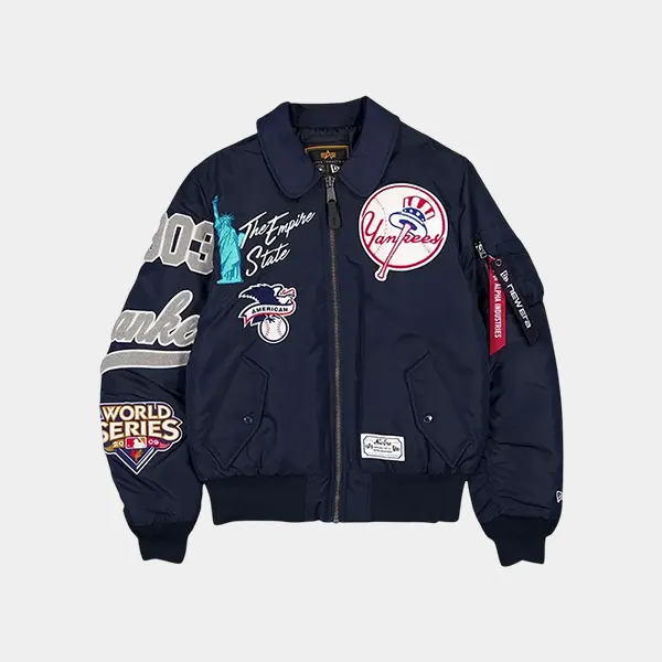 New York Yankees Alpha Industries MA-1 Flight Jacket - Image 5