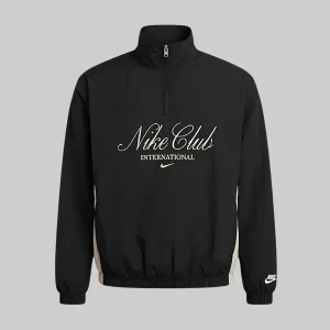 Nike-Sportswear-Club-1-2-Zip-Jacket-Black.