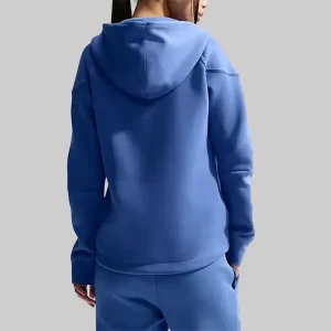 Womens-Nike-Full-Zip-Sportswear-Tech-Fleece-Windrunner-Blue-Track-Jacket.
