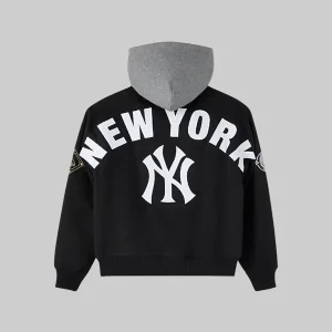 OVO-New-York-Yankees-Insulated-Twill-Bomber-Jacket-Black
