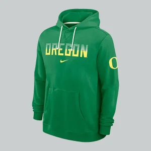 2026-Nike-Oregon-Ducks-Sideline-Green-Hoodie.