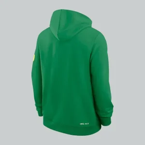 Oregon-Ducks-Nike-Sideline-Dri-FIT-Green-Hoodie.