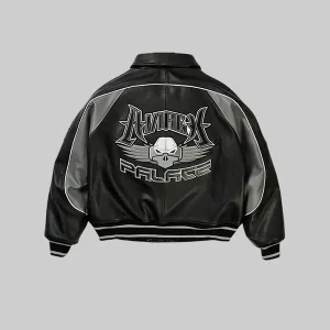 Palace-Avirex-Jacket-Black-Leather